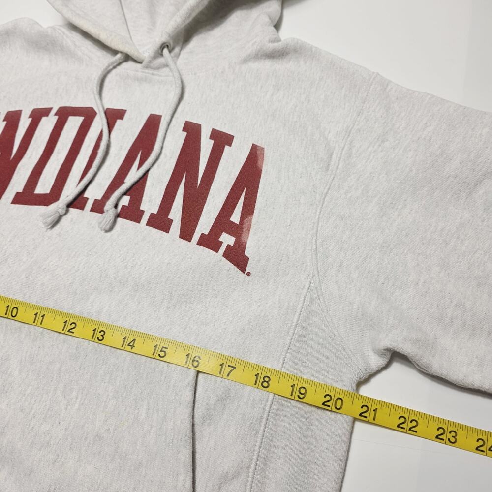Champion Reverse Weave Indiana Hoosiers Pullover Hoodie Sweater Mens Size Small - Picture 8 of 8